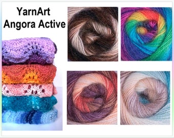 ALIZE 3 SEASON Mohair Yarn, Wool Yarn, Winter Yarn, Blend Yarn, Warm Yarn,  Fancy Yarn, Fluffy Mohair Yarn, Natural Mohair Yarn 