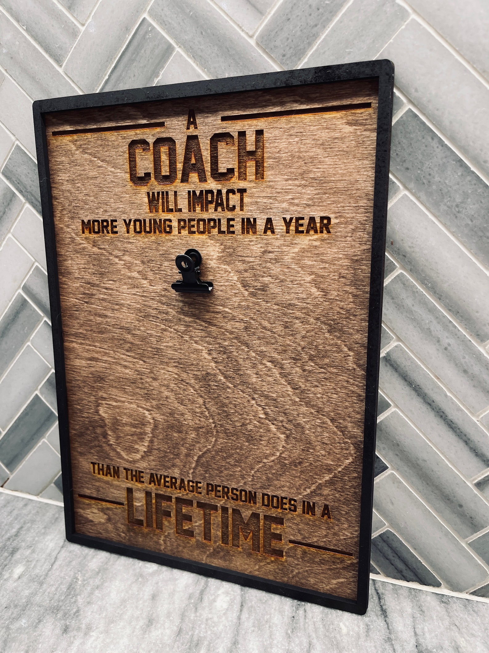 Coach Gift, Coach Frame, Thank You Coach, Sports Present, Gift From