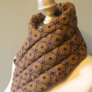 Padded neck scarves. Various colours/ fabrics. Matching hoods and Matching dog neckties and harnesses available