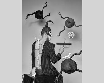 Narrative Photo Print - Quantum observer