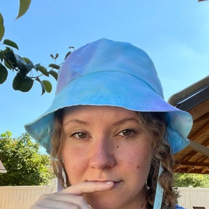 Bucket Hat Sewing Pattern - Reversible Bucket Hat DIY - Printable Pattern - One Size Bucket Hat with Chin Strap - Beginner Friendly