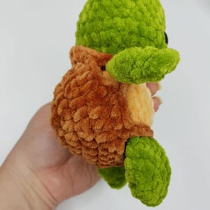 Crochet Mini Turtle pattern - Amigurumi Turtle – Crochet Sea Turtle image 9