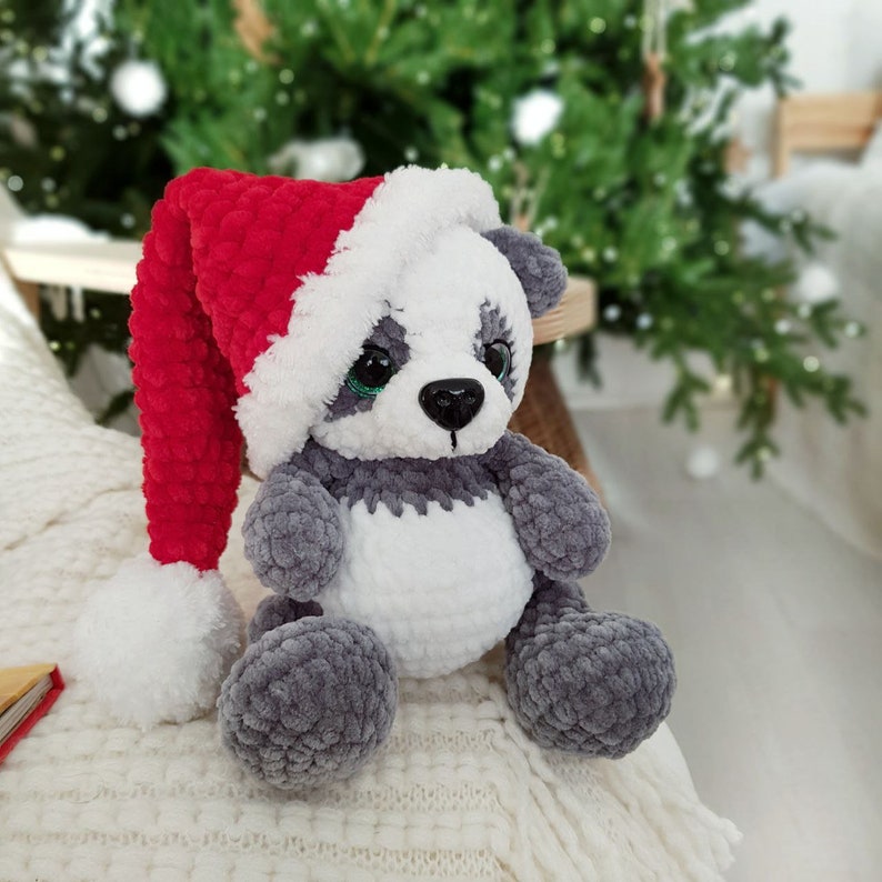 Crochet panda pattern Amigurumi bear panda pattern Plush panda pattern image 9