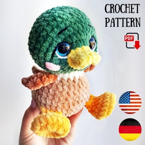 Crochet Duck pattern - Amigurumi Duck pattern – Crochet Duckling pattern – amigurumi DIY crochet ducks