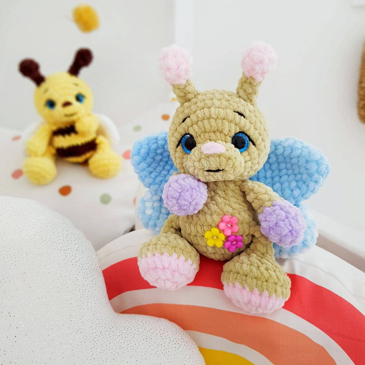 Crochet Pattern Insects Amigurumi PDF Tutorial Plush Pattern | Etsy ...