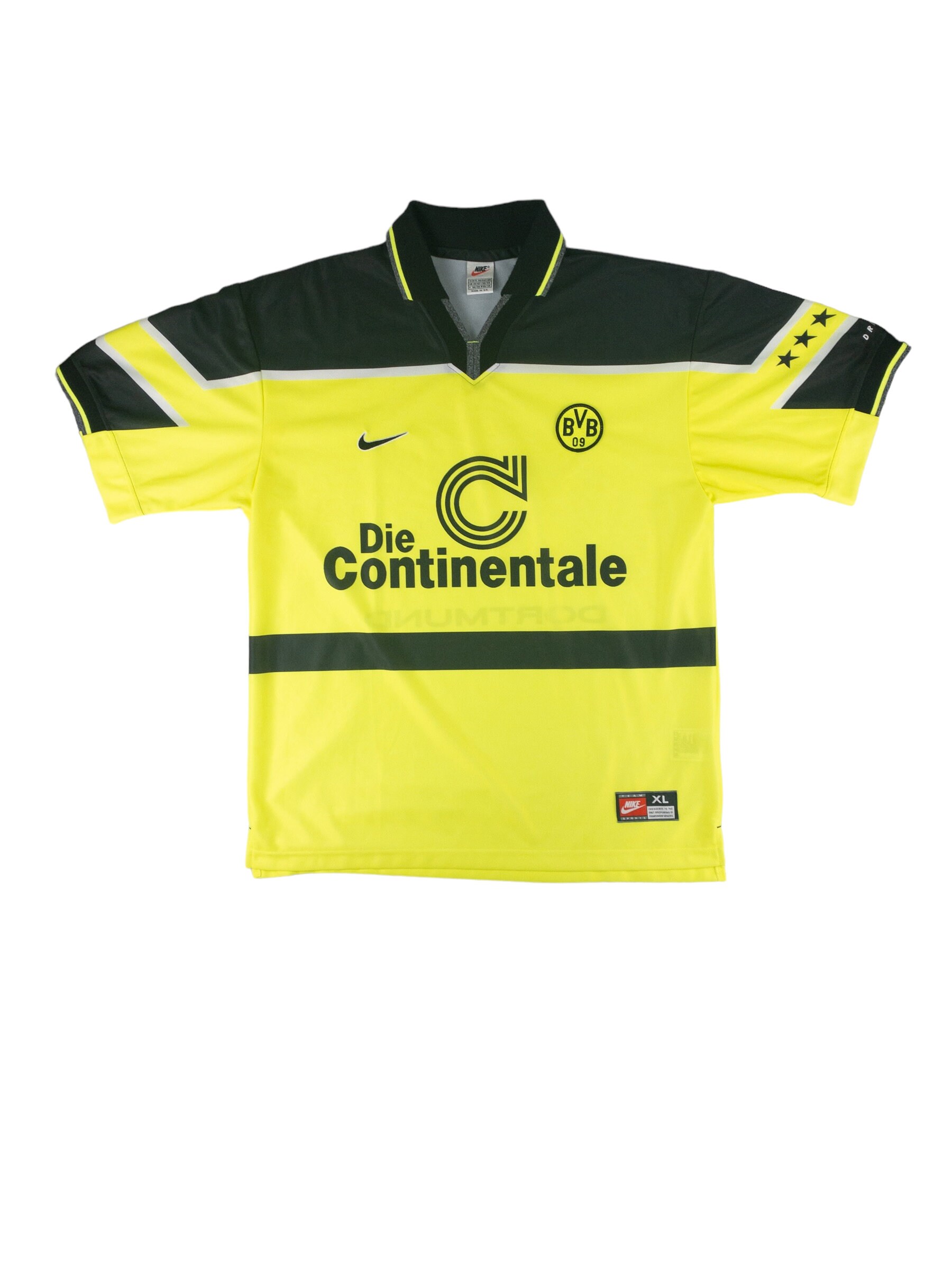 Muf Gemakkelijk langs RARE Nike Borussia Dortmund BVB 1997 Die Continentale XL - Etsy