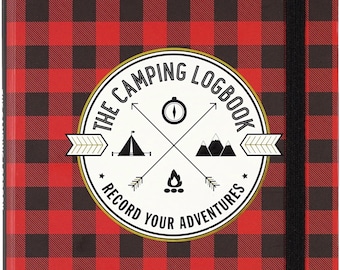 Camping Journal, Logbook, campfire stories and memories, adventures, scout gift, national parks, camper activities, checklist, camping gear,