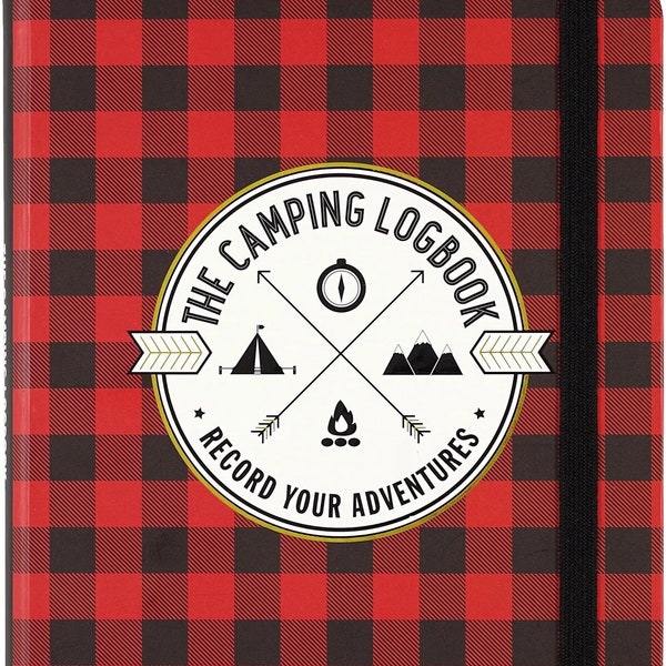 Camping Journal, Logbook, campfire stories and memories, adventures, scout gift, national parks, camper activities, checklist, camping gear,