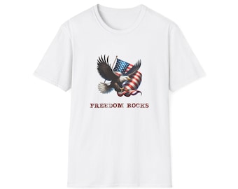 Freedom Rocks American Eagle T-shirt