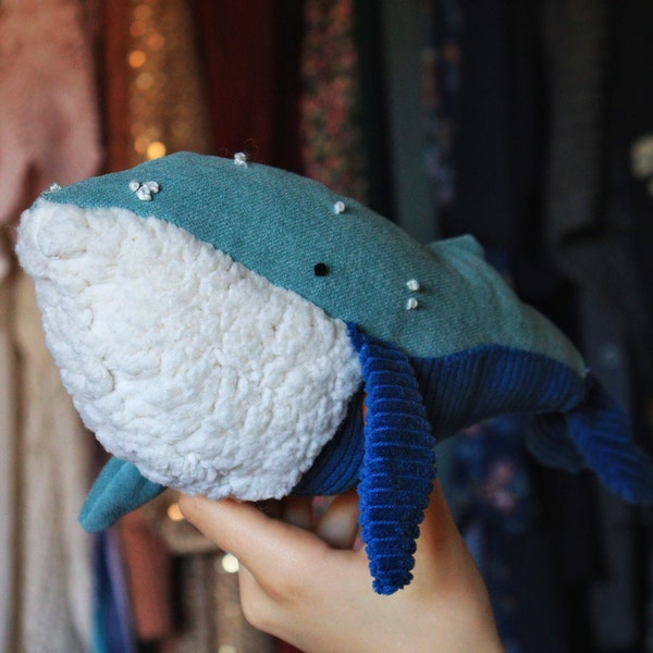 Whale cuddly toy