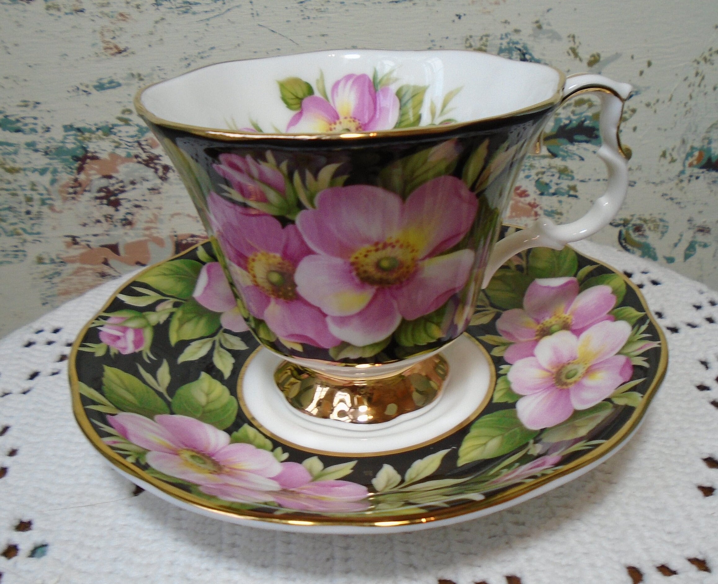 Royal Albert Provincial Flowers Alberta Rose Teacup and Saucer - Etsy