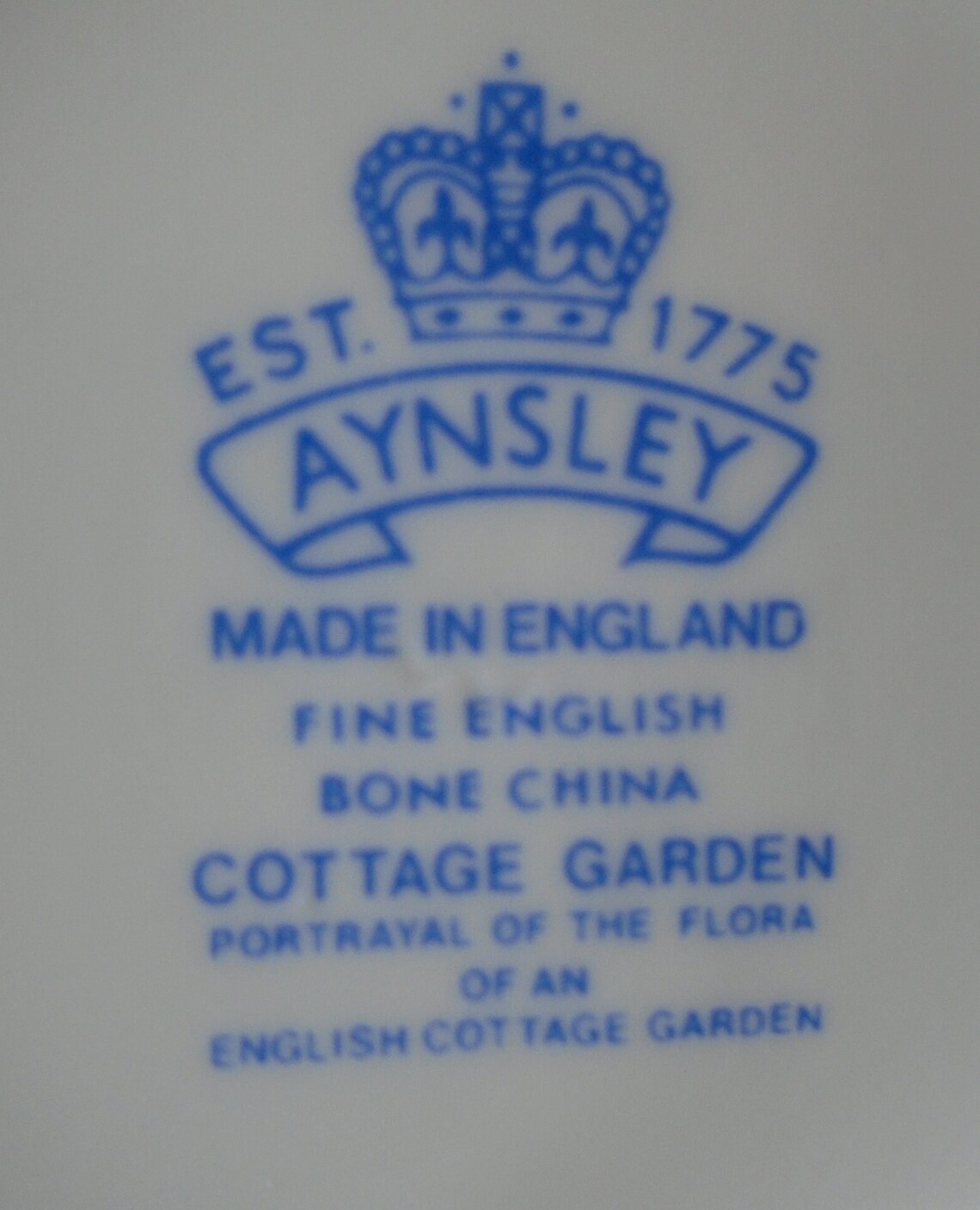 Aynsley's cottage Garden Ginger Jar Etsy