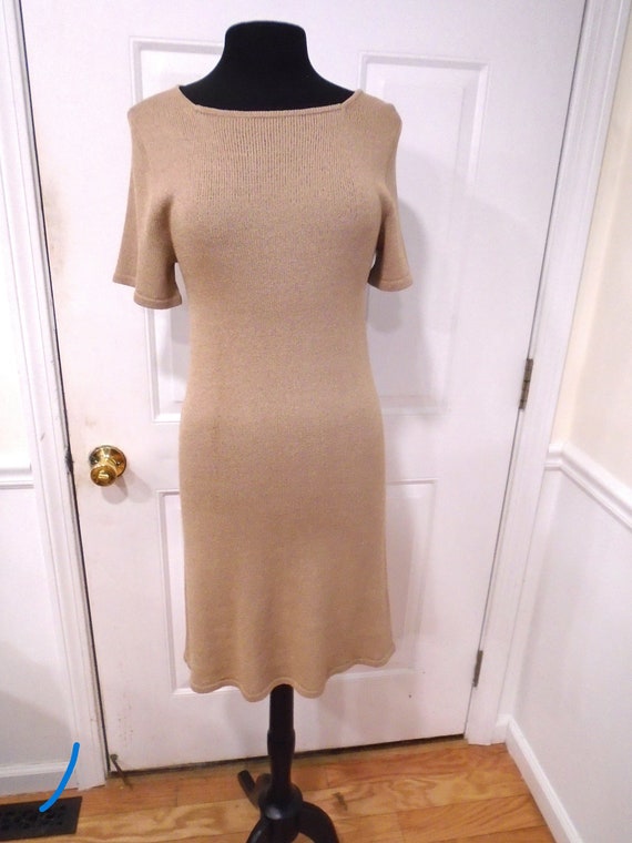 1998 DIA Wool Blend Knit Dress