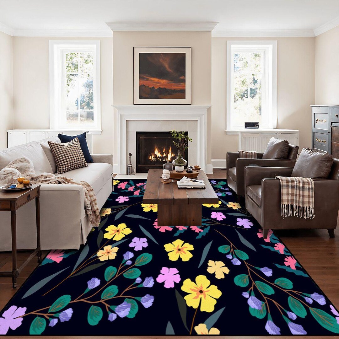 Colorful Button Area Rug This item is unavailable - Etsy