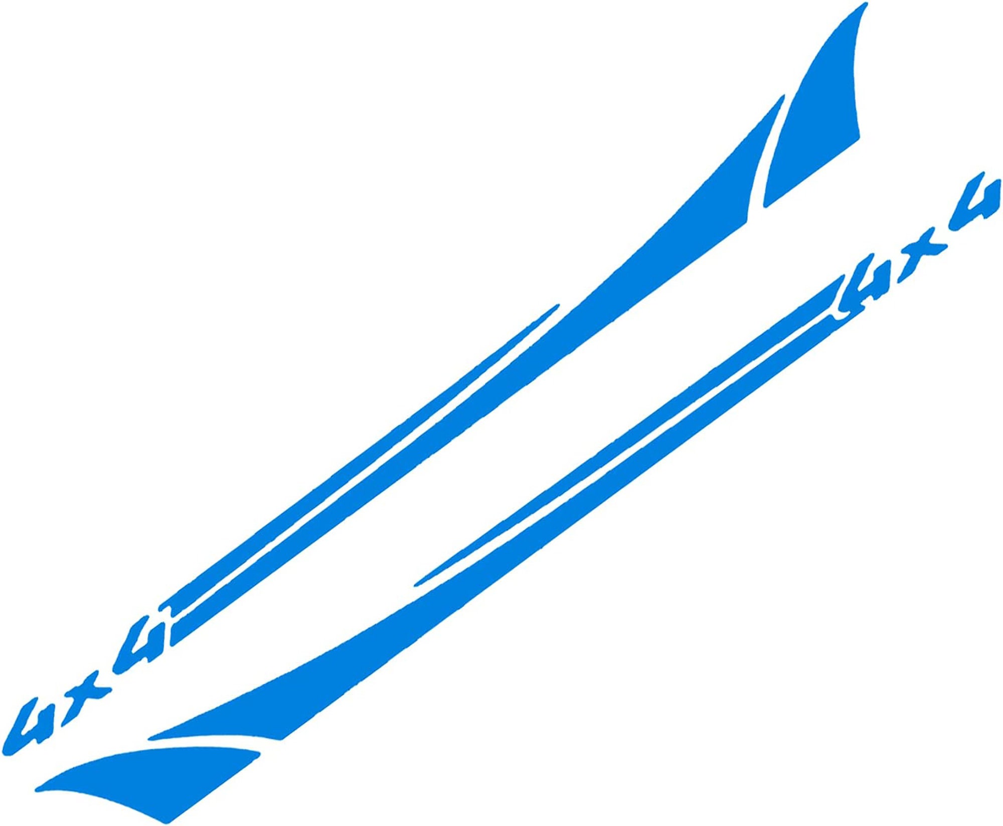 Strisce Adesive Laterali Auto - Decalcomanie PVC Per Portiere E Gonna Laterale, Design Sportivo - Foto 3