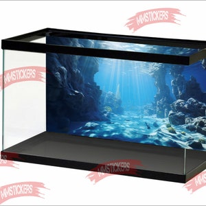 Aquarium Hintergrund Sonnenschein Unterwasserwelt Fisch Tank Hintergrundwasser Unterwasser Felsenhöhle Licht Schein Ozean Meer Unter Wasser