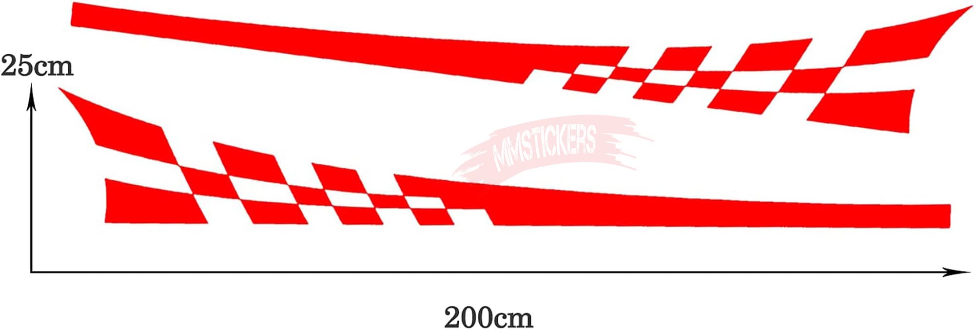 Ultra Racing Bar Sticker Universal Sports Racing Stripe Lattice Totem Stickers Decals DIY Car ...