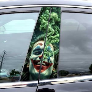 Pegatinas para pilar de puerta de coche Joker Universal Stickers