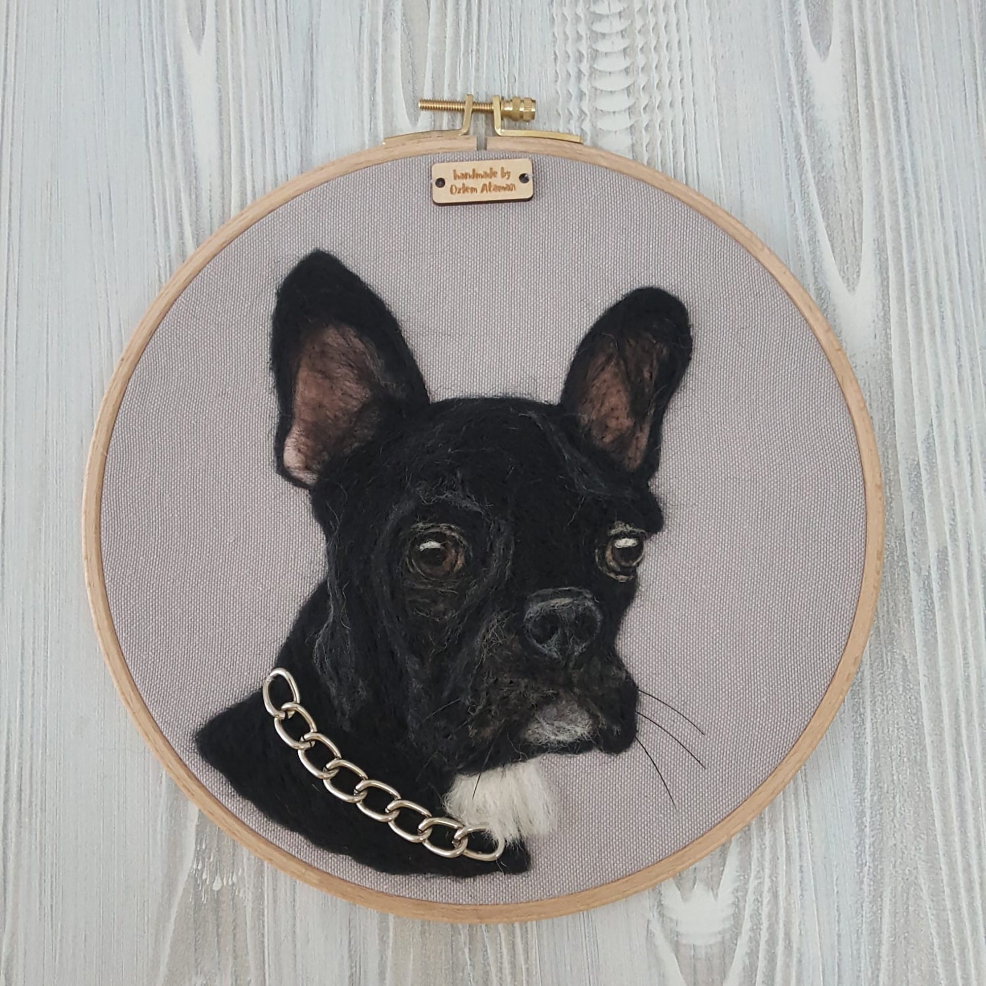 Custom Felting Pet Portrait / Felt Portrait Made From Your - Etsy