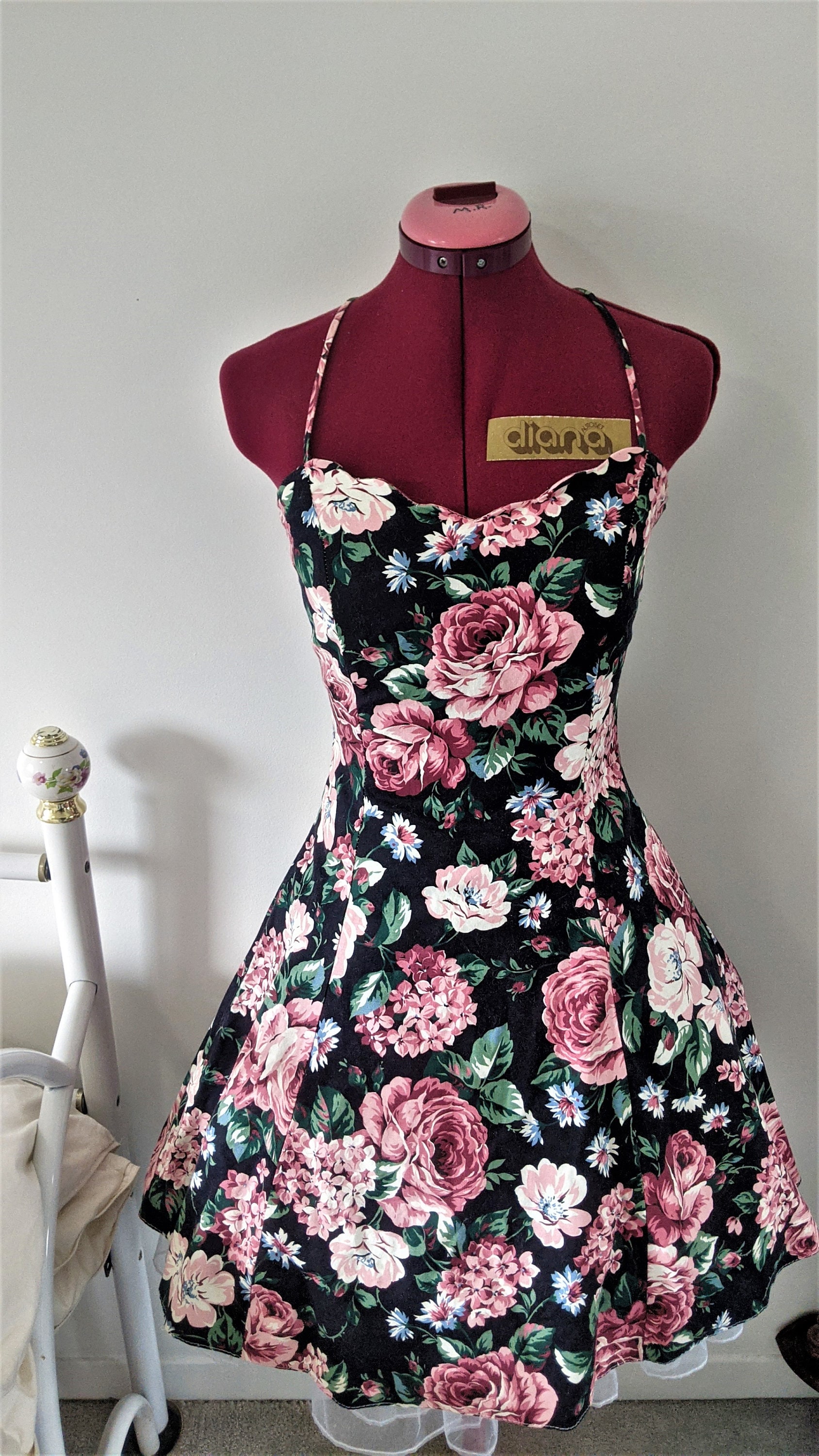 pleats floral print dress – BUNNY APARTMENT