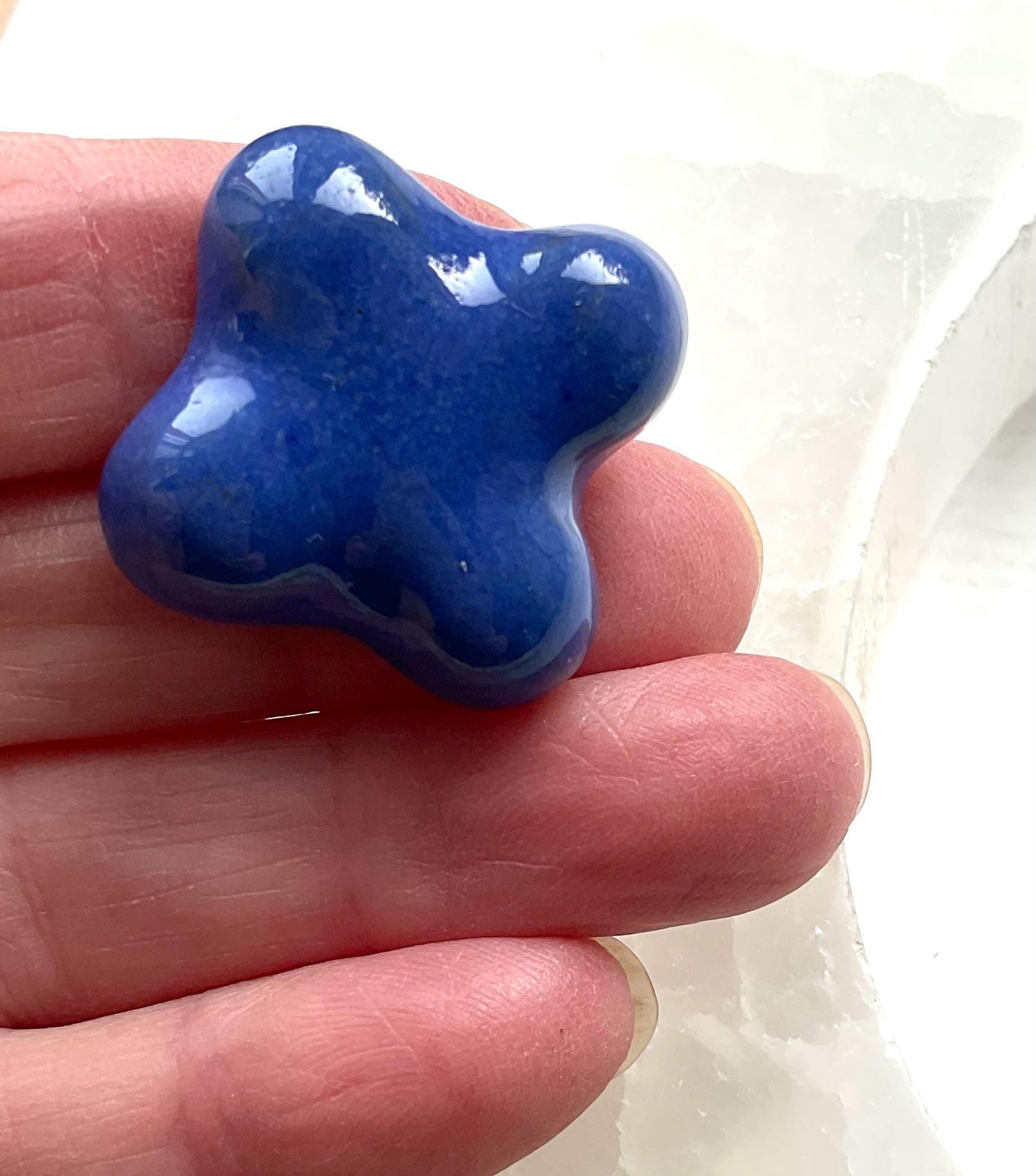 Baron Pottery Flower Shape Button. - Etsy UK