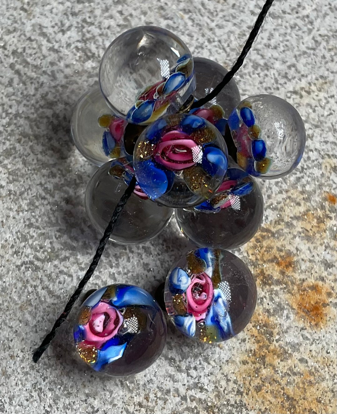 Paperweight Buttons. 19 Th Century. Diminutive. Etsy