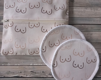 Washable Bamboo Breast Pads: Eco-Friendly Nursing Mum Gift