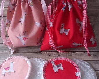 Llama Reusable Makeup Pads: Bamboo Cotton Rounds, Zero Waste