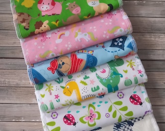 Handmade Bamboo Baby Wipes: Reusable, Eco-Friendly Towelling