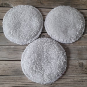 Reusable cotton rounds. Zero waste. Makeup Remover Pads. Eco Friendly Facial Rounds. Reusable Makeup Pads. Gift for Her. Soft Face Pads. Bild 9