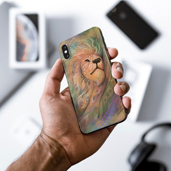 trippy lion cover photos