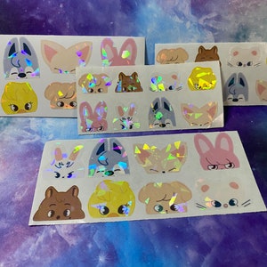 Skz Stray Kids SKZoo peek -a- boo kpop polco deco Stickers