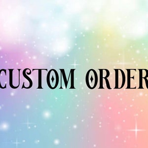 Custom Order Waterslide Nail Decals