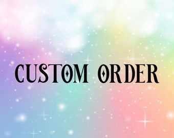 Custom Order Waterslide Nail Decals