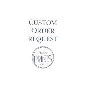 Custom Order Request