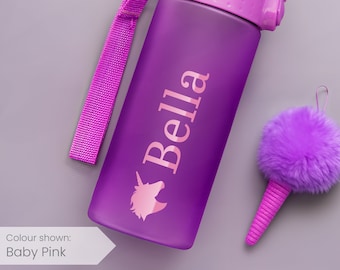 Personalised Kids Name Labels for Bottles, Lunchboxes and More | Customisable Stickers | Fun & Durable Labels | Back-to-School Essentials