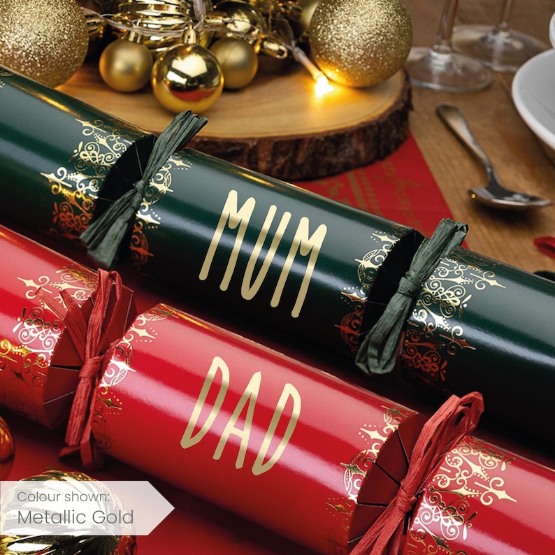 Personalised Christmas Name Decals Custom Vinyl Labels for Gifts