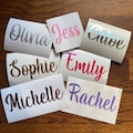 Personalised Vinyl Name Labels – Custom Stickers for Bottles, Gifts, Party Bags and more. product logo