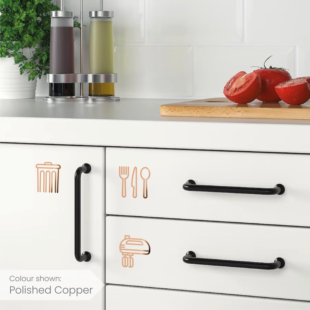 Kitchen Utensil Labels for Labelling All Your Most Used Drawers and