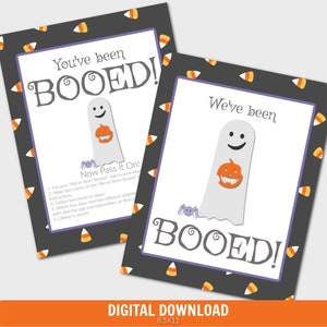 Je bent uitgejouwd Halloween Tag, je bent uitgejouwd teken, je bent uitgejouwd spel, buurspel, afdrukbaar uitgejouwd spel