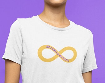 Actually Autistic Short-sleeve unisex t-shirt