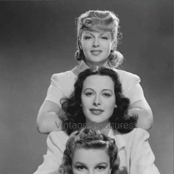 Judy Garland, Hedy Lamarr, and Lana Turner