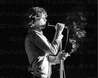 Jim Morrison has a smoke