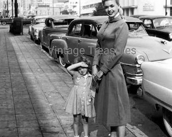 Jayne Mansfield with Her Daughter