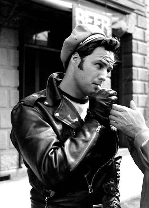 Marlon brando hotsell motorcycle jacket