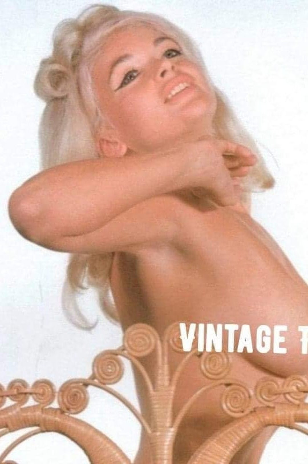 Jayne Mansfield Posing Nude - Etsy