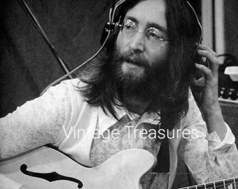 John Lennon in the Studio