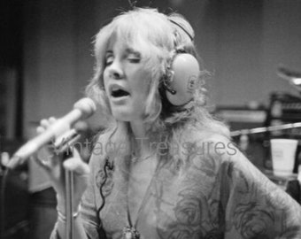 Stevie Nicks in the Recording Studio