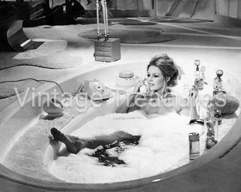 Brigitte Bardot in a Bathtub