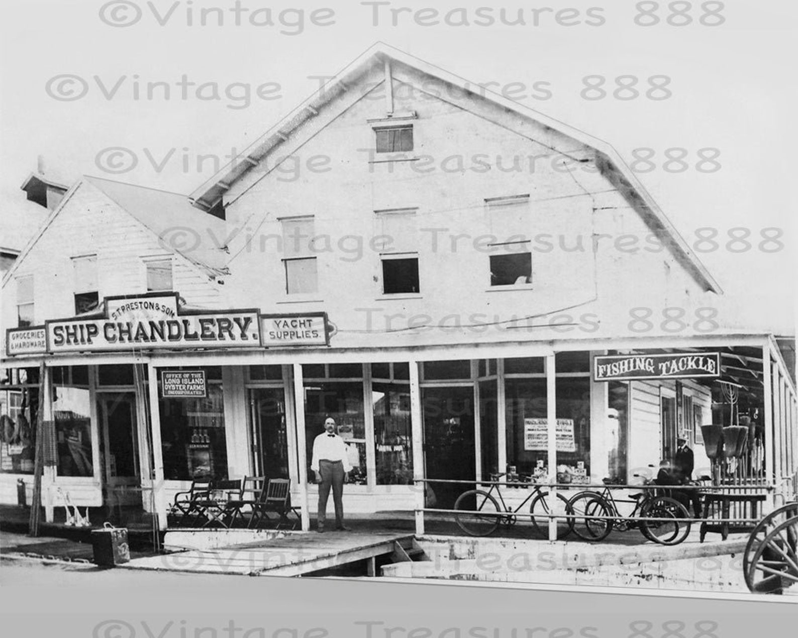 Historic Greenport NY Preston's Chandlery Etsy